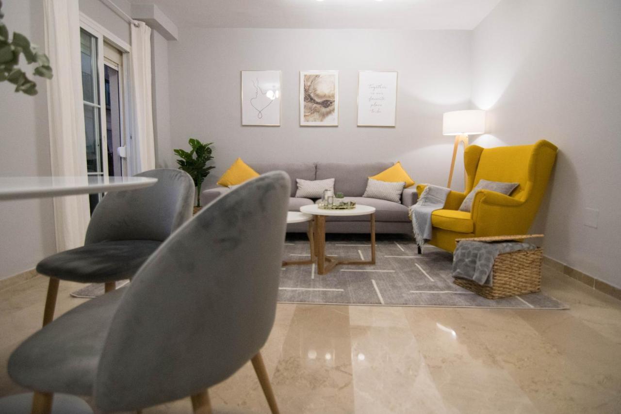 New! Luxury City Center & 2 Balconies Málaga Eksteriør billede