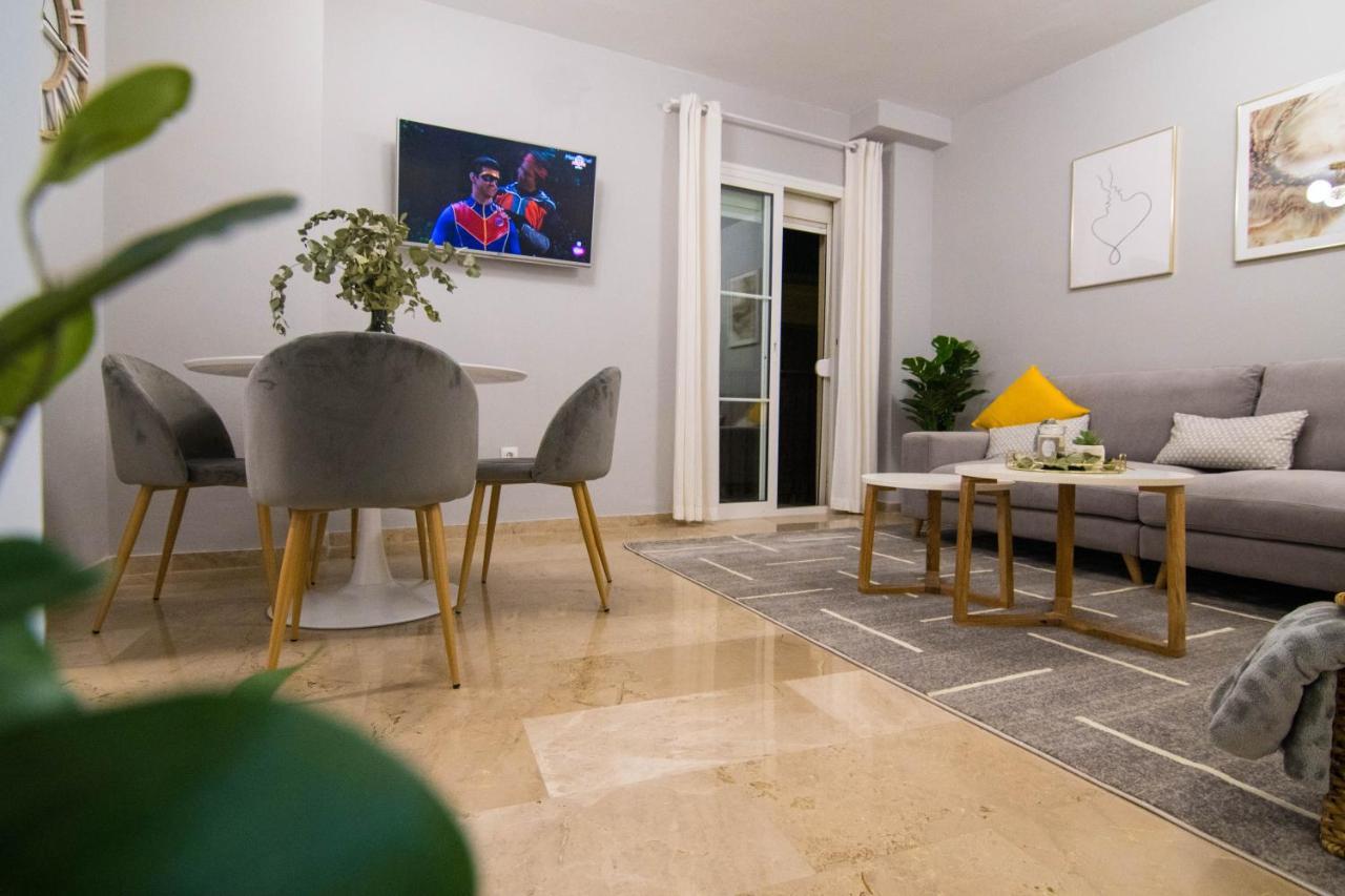 New! Luxury City Center & 2 Balconies Málaga Eksteriør billede